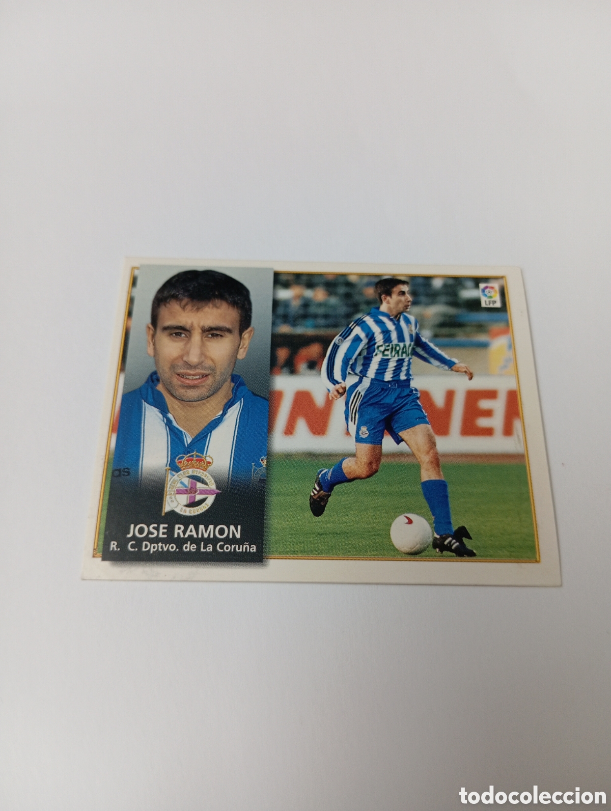 Cromos de F&uacute;tbol: JOSE RAMON Deportivo Liga Este 1998 1999 NUEVO SIN PEGAR 98 99