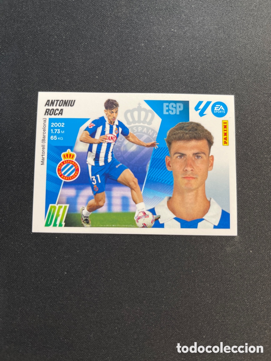 Cromos de F&uacute;tbol: Antoniu Roca 16 Espanyol Liga Este 2025 2026 25 26
