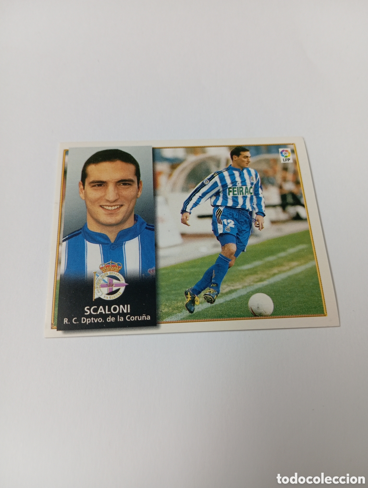 Cromos de F&uacute;tbol: SCALONI Deportivo Liga Este 1998 1999 NUEVO SIN PEGAR 98 99