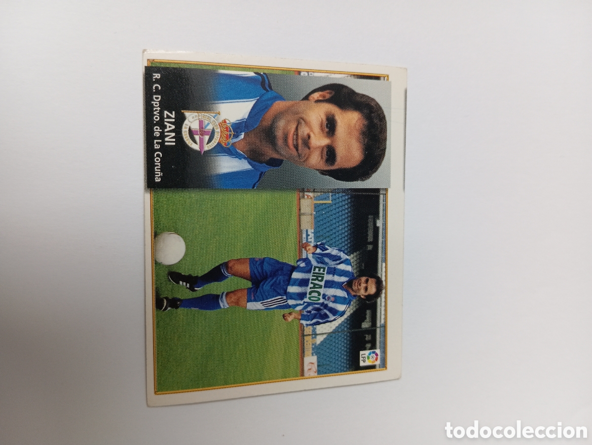 Cromos de F&uacute;tbol: ZIANI Deportivo Liga Este 1998 1999 NUEVO SIN PEGAR 98 99