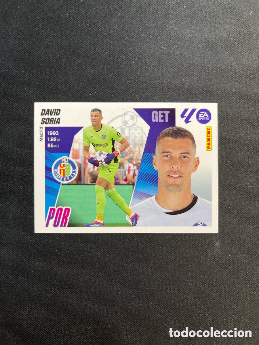 Cromos de F&uacute;tbol: David Soria 3 Getafe Liga Este 2025 2026 25 26