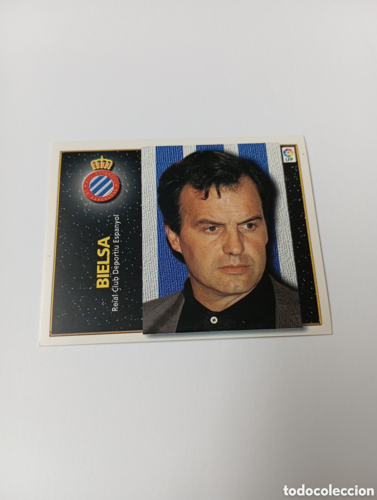 Cromos de F&uacute;tbol: ENTRENADOR BIELSA Espanyol Espa&ntilde;ol Liga Este 1998 1999 NUEVO SIN PEGAR 98 99