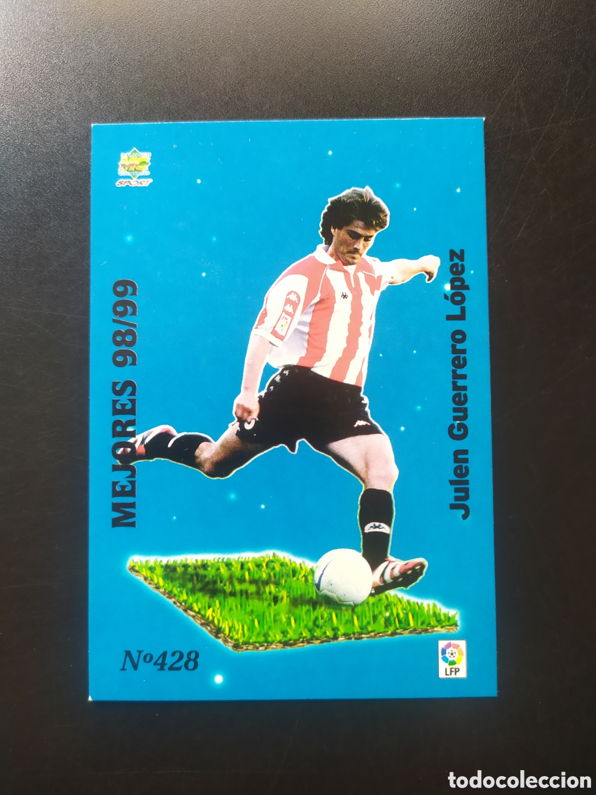 Cromos de F&uacute;tbol: Mundicromo fichas Liga 1999 2000 99 00 Guerrero mejores 98/99 n&deg; 428 Athletic Bilbao