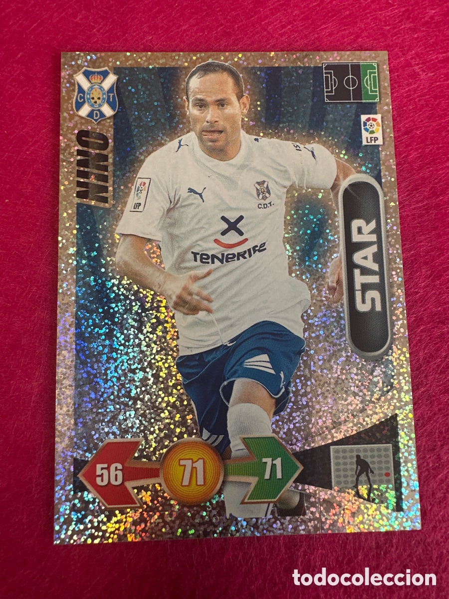Cromos de F&uacute;tbol: NINO (TENERIFE) STAR-BRILLANTINA GRUESA-ADRENALYN LIGA 2009-2010 09 10 PANINI TRADING CARD