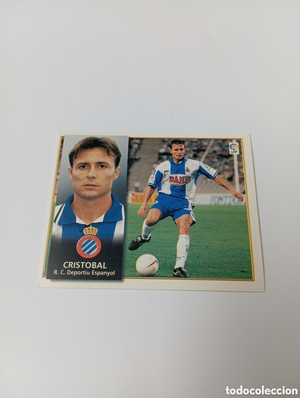 Cromos de F&uacute;tbol: CRIST&Oacute;BAL Espanyol Espa&ntilde;ol Liga Este 1998 1999 NUEVO SIN PEGAR 98 99