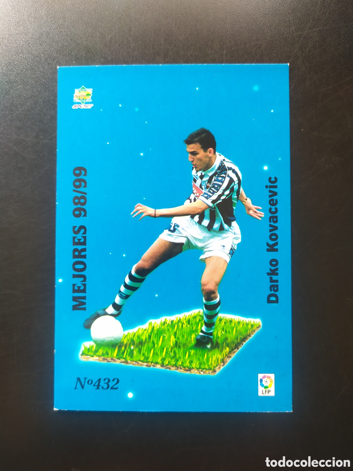 Cromos de F&uacute;tbol: Mundicromo fichas Liga 1999 2000 99 00 Kovacevic mejores 98/99 n&deg; 432 Real Sociedad