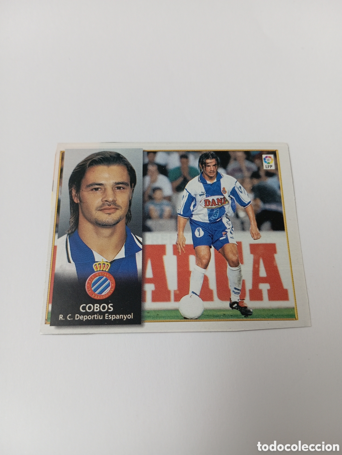 Cromos de F&uacute;tbol: COBOS BAJA Espanyol Espa&ntilde;ol Liga Este 1998 1999 Panini 98 99