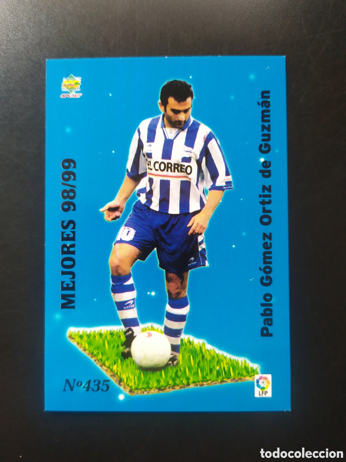 Cromos de F&uacute;tbol: Mundicromo fichas Liga 1999 2000 99 00 Pablo mejores 98/99 n&deg; 435 Alav&eacute;s