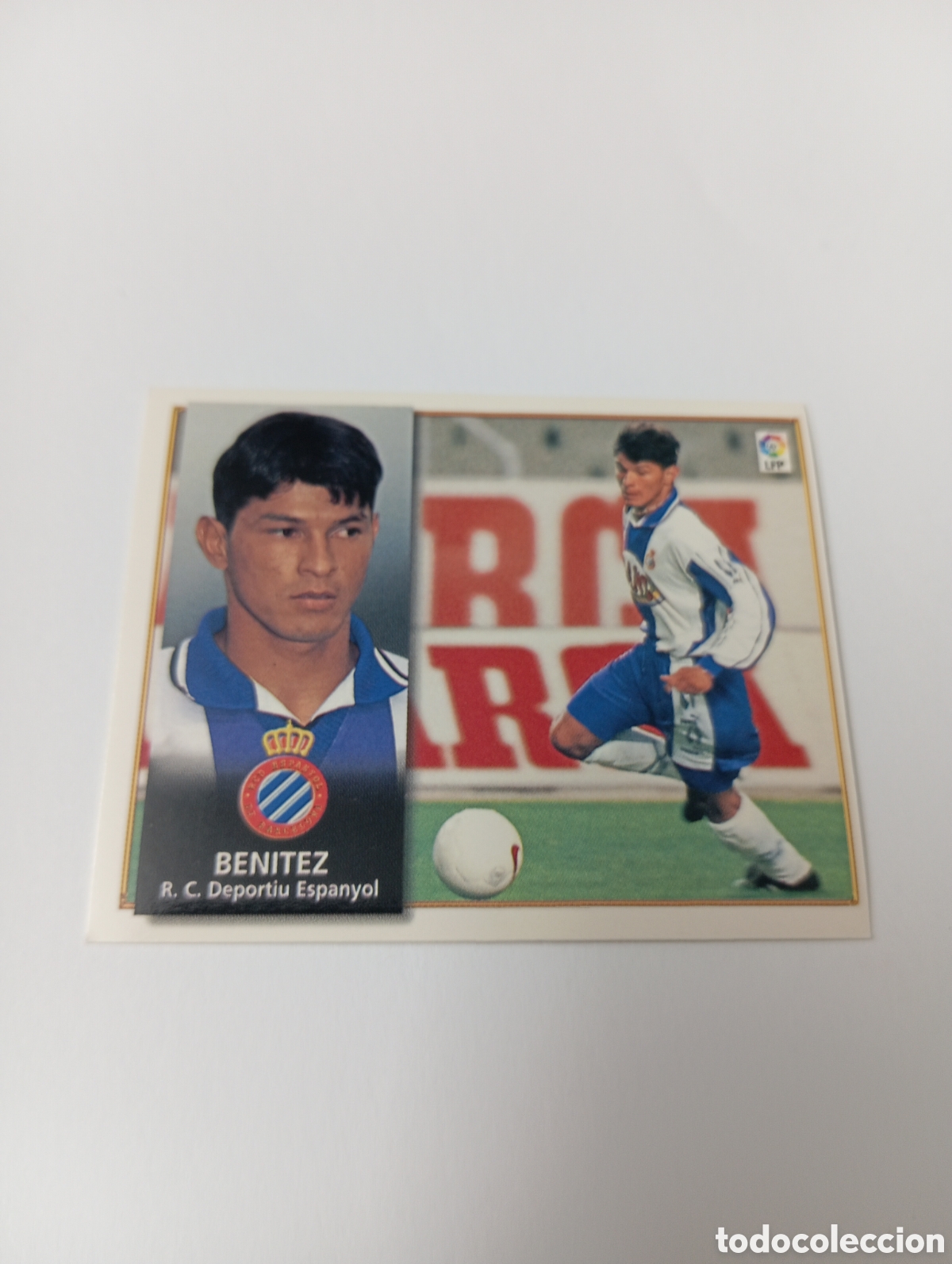 Cromos de F&uacute;tbol: BEN&Iacute;TEZ Espanyol Espa&ntilde;ol Liga Este 1998 1999 NUEVO SIN PEGAR 98 99
