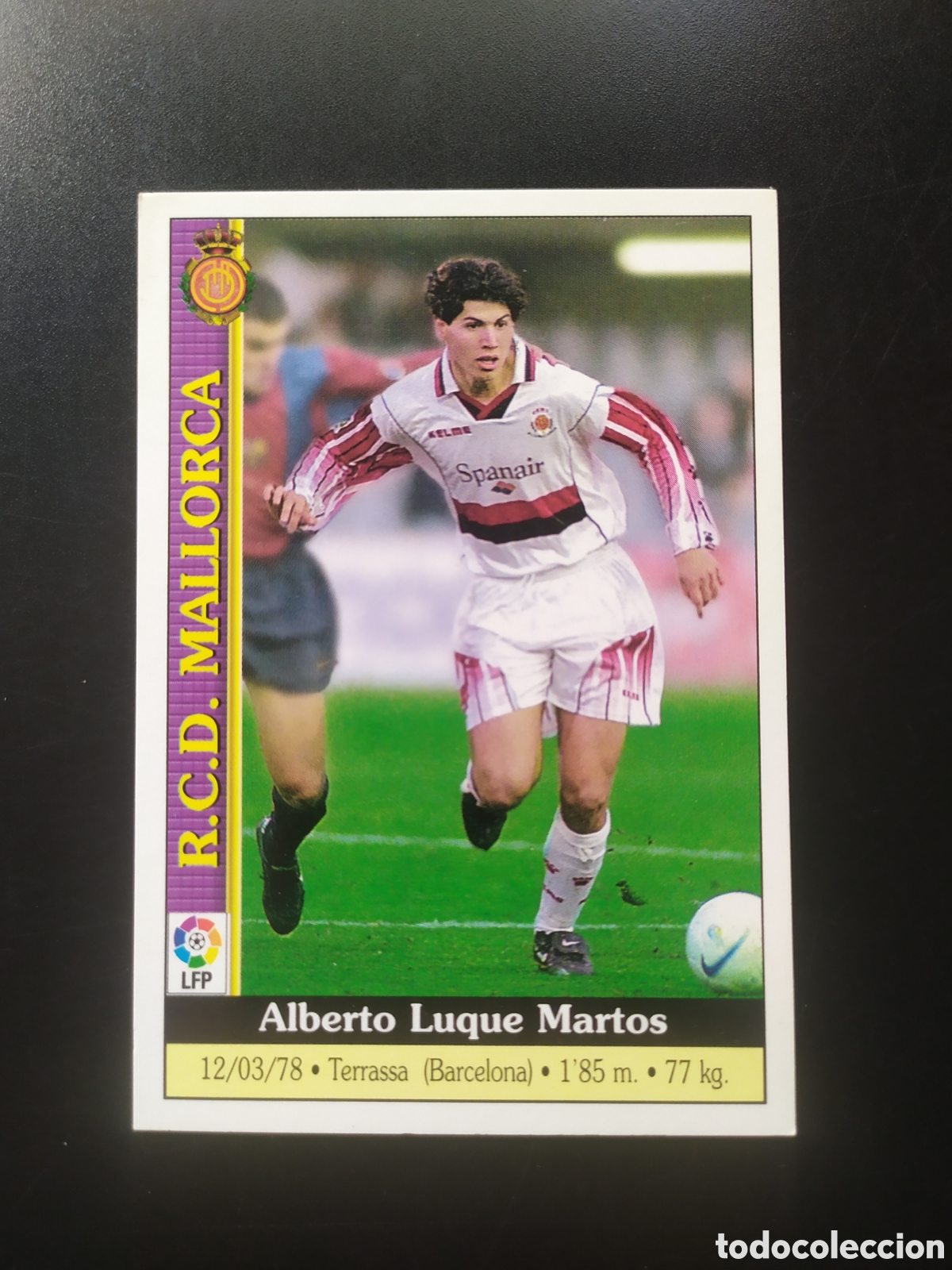 Cromos de F&uacute;tbol: Mundicromo fichas Liga 1999 2000 99 00 Luque n&deg; 48 Mallorca