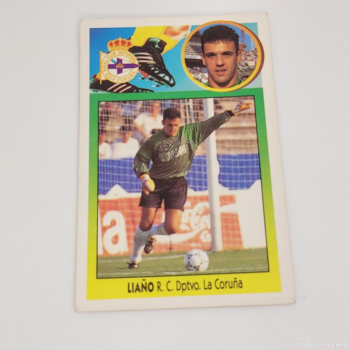 Cromos de F&uacute;tbol: CROMO LIA&Ntilde;O DEPORTIVO DE LA CORU&Ntilde;A 1993 1994 93 94 EDICIONES ESTE CARTON SIN PEGAR
