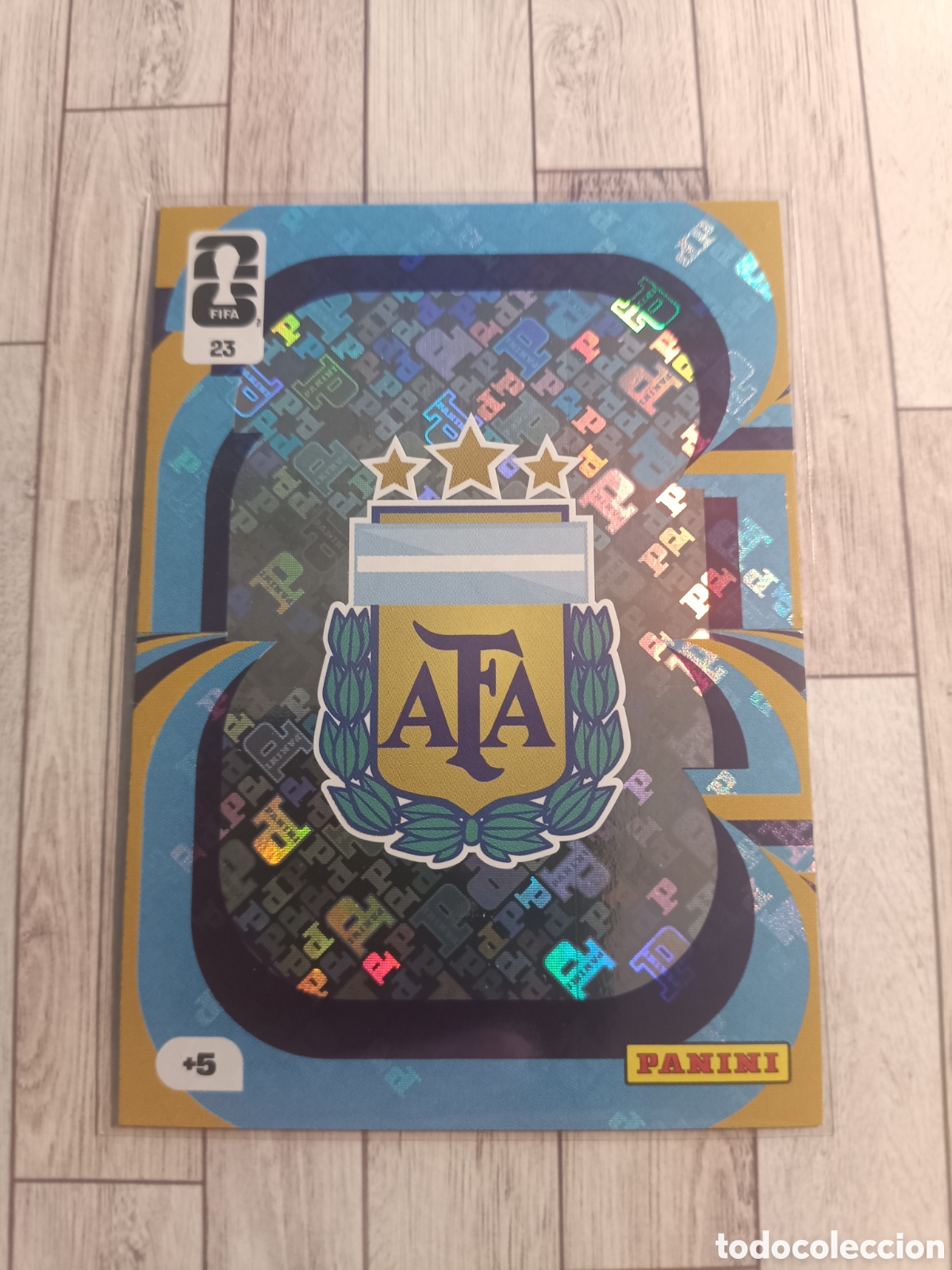 Cromos de F&uacute;tbol: 23 LOGO ESCUDO ARGENTINA ADRENALYN XL MUNDIAL WORLD CUP 2026 PANINI 26