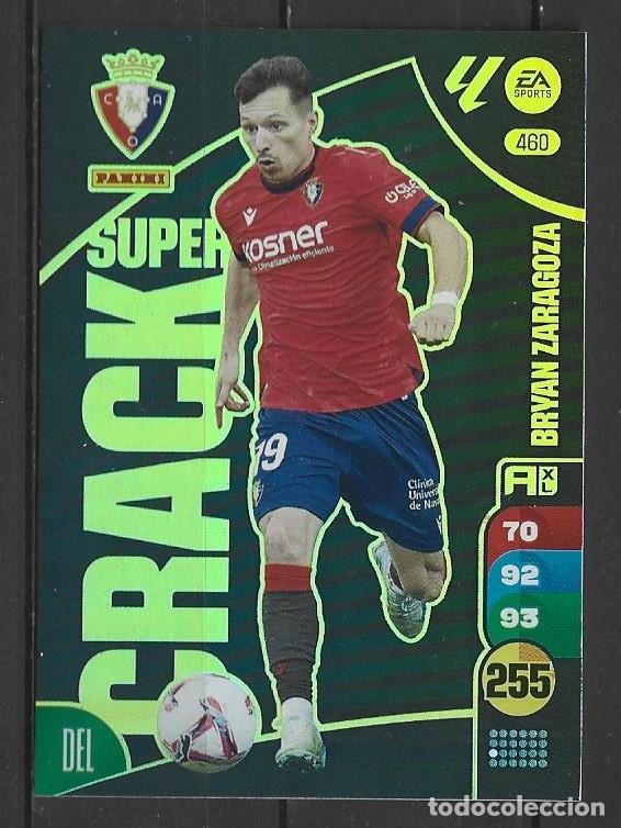 Cromos de F&uacute;tbol: Adrenalyn 24/25 - Bryan Zaragoza - N&ordm; 460 - Osasuna ( Super Crack )