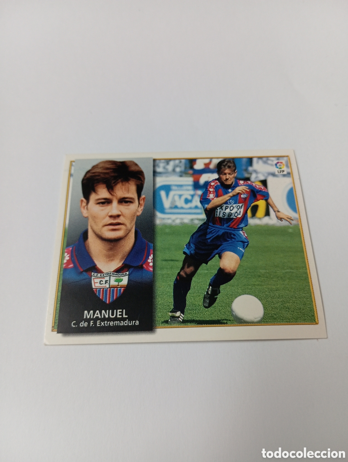 Cartes &agrave; collectionner de Football: MANUEL Extremadura Liga Este 1998 1999 NUEVO SIN PEGAR 98 99