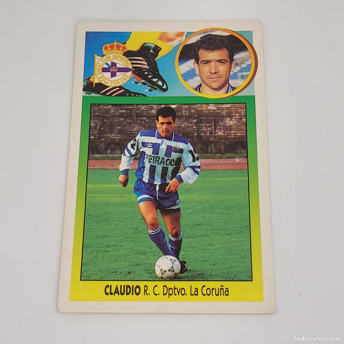 Figurine di Calcio: CROMO CLAUDIO DEPORTIVO DE LA CORU&Ntilde;A 1993 1994 93 94 EDICIONES ESTE CARTON SIN PEGAR