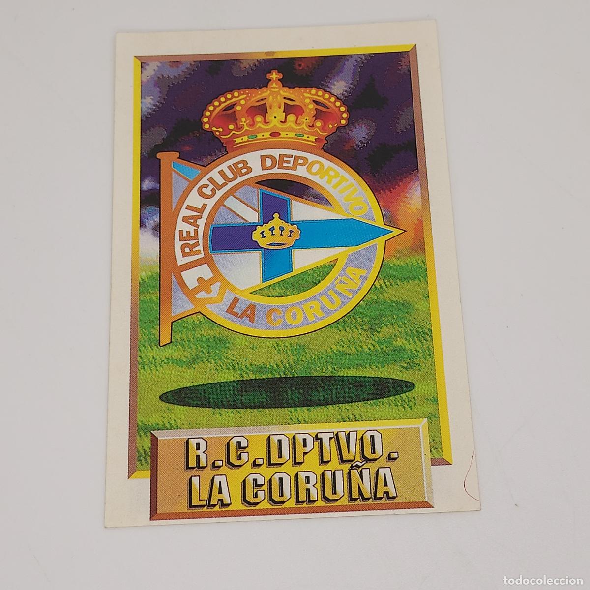 Figurine di Calcio: CROMO ESCUDO DEPORTIVO DE LA CORU&Ntilde;A 1993 1994 93 94 EDICIONES ESTE ADHESIVO SIN PEGAR