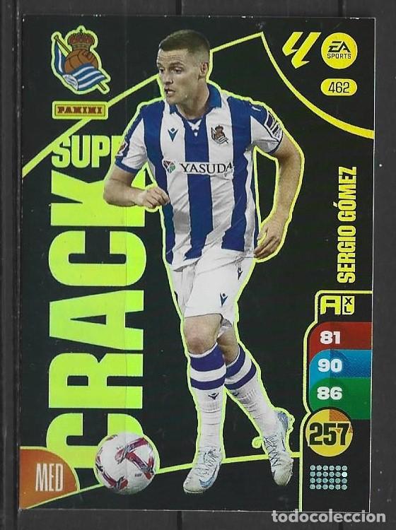 Cromos de F&uacute;tbol: Adrenalyn 24/25 - Sergio G&oacute;mez - N&ordm; 462 - R. Sociedad ( Super Crack )