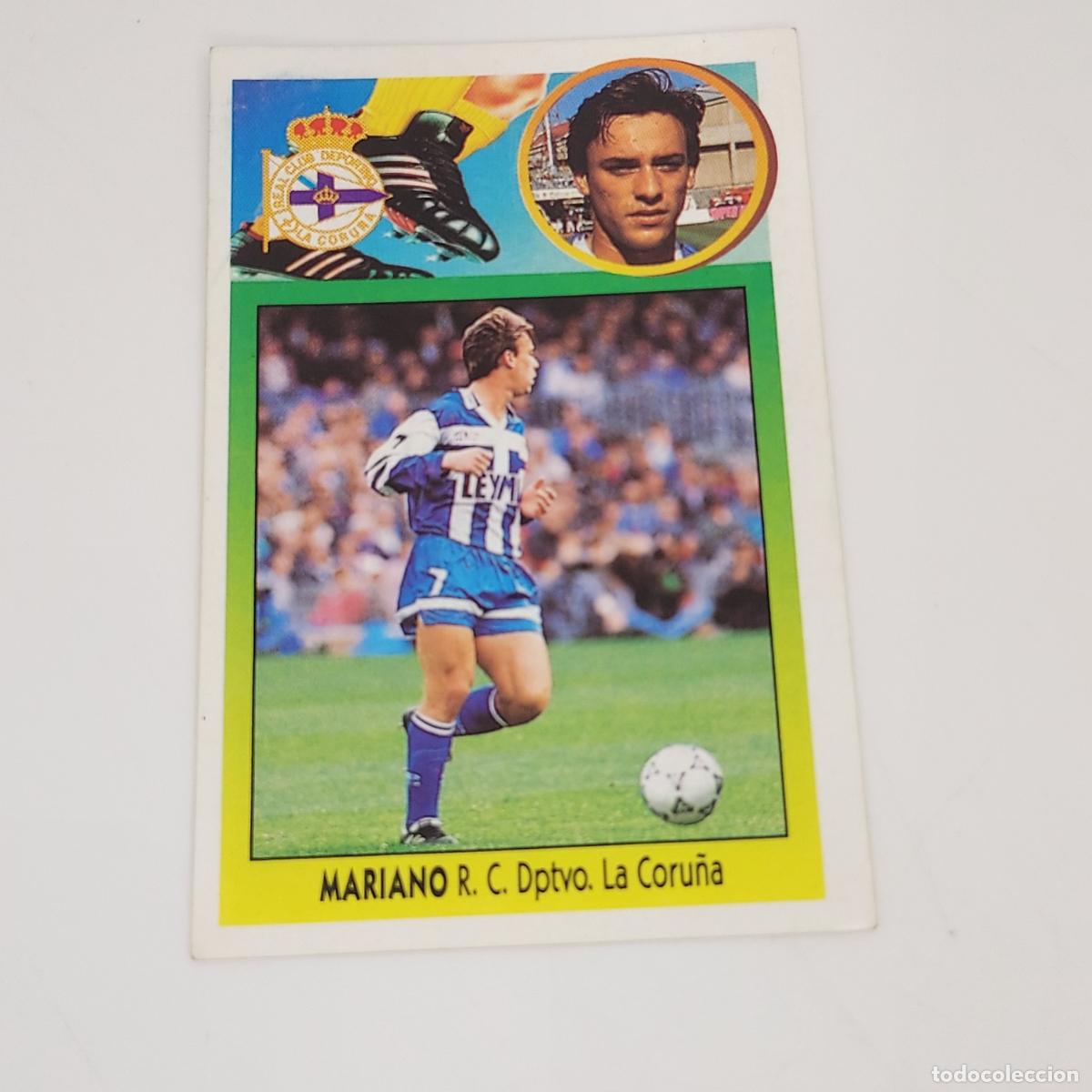 Figurine di Calcio: CROMO MARIANO DEPORTIVO DE LA CORU&Ntilde;A 1993 1994 93 94 EDICIONES ESTE ADHESIVO SIN PEGAR