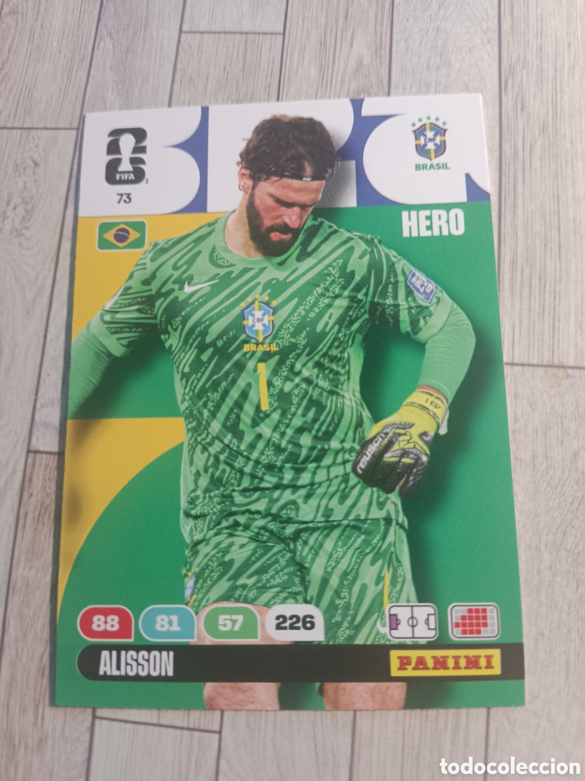 Cromos de F&uacute;tbol: 73 ALISSON BRASIL HERO ADRENALYN XL MUNDIAL WORLD CUP 2026 PANINI 26