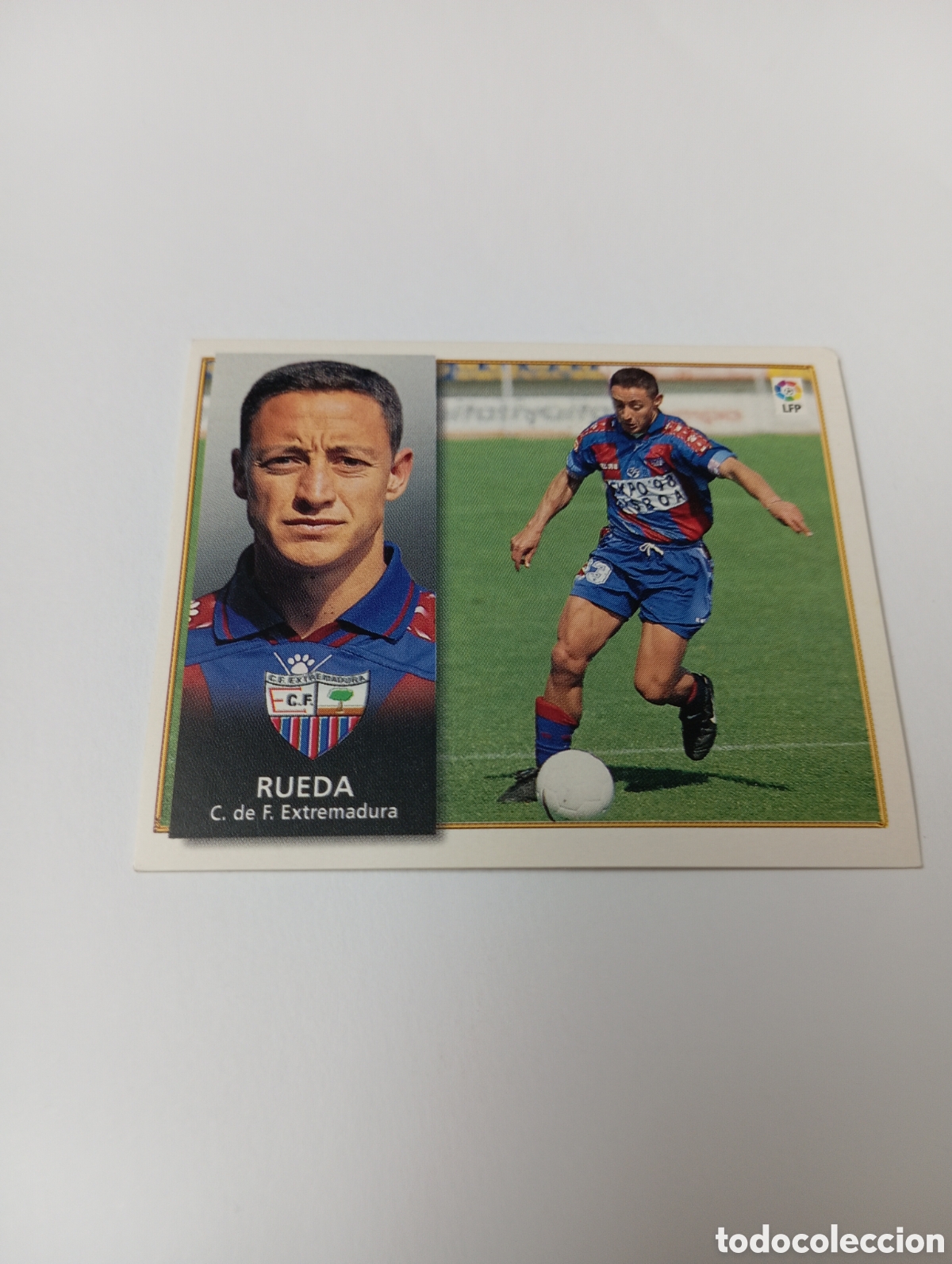 Cromos de F&uacute;tbol: RUEDA Extremadura Liga Este 1998 1999 NUEVO SIN PEGAR 98 99