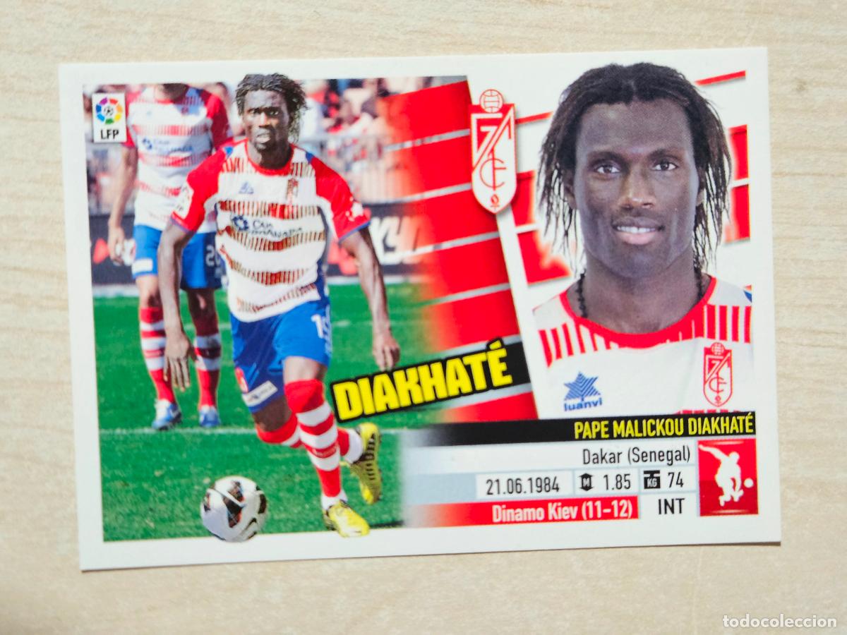 Cartes &agrave; collectionner de Football: CROMO N&ordm; 5 DIAKHATE - ESTE 2013 14 - 13 14 - CROMO SIN PEGAR - GRANADA