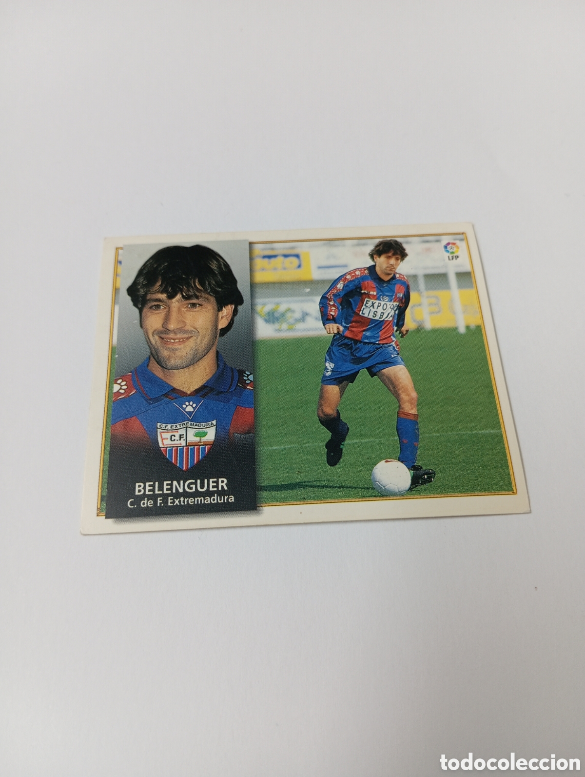 Cartes &agrave; collectionner de Football: BELENGUER Extremadura Liga Este 1998 1999 NUEVO SIN PEGAR 98 99