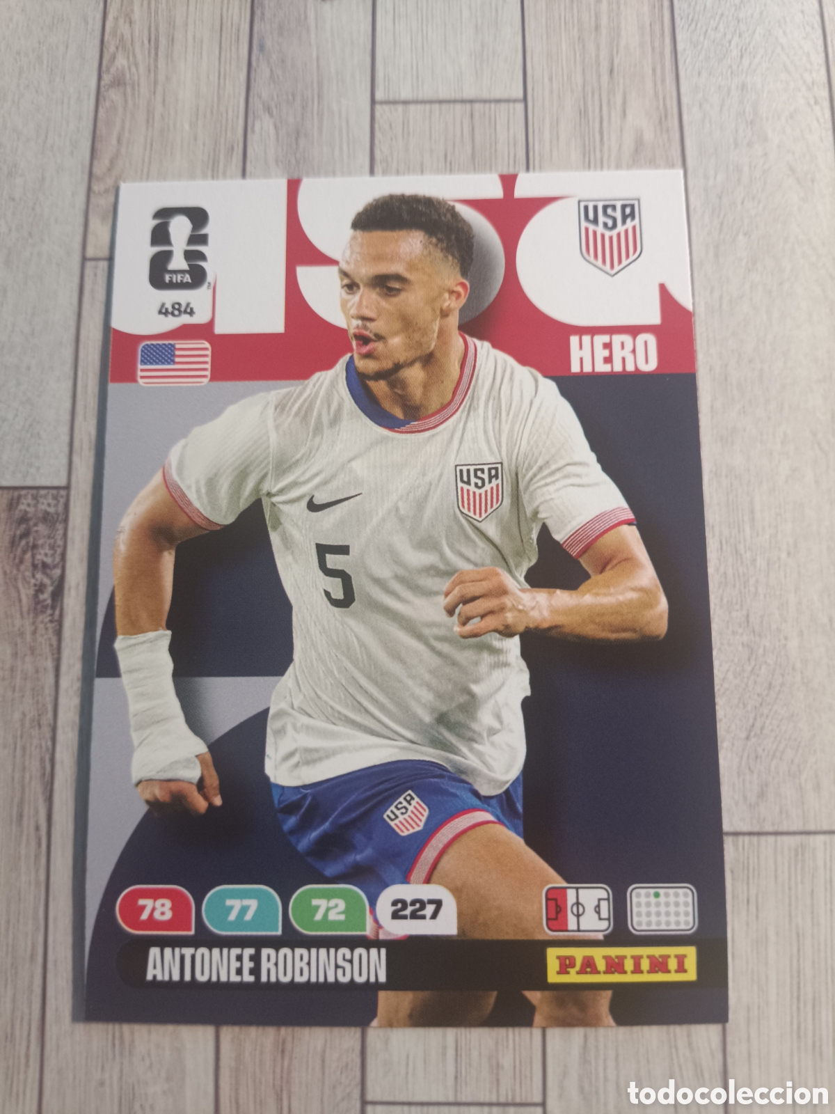 Cartes &agrave; collectionner de Football: 484 ROBINSON USA HERO ADRENALYN XL MUNDIAL WORLD CUP 2026 PANINI 26