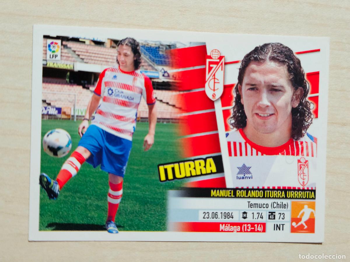 Cartes &agrave; collectionner de Football: CROMO N&ordm; 8 ITURRA - ESTE 2013 14 - 13 14 - CROMO SIN PEGAR - GRANADA