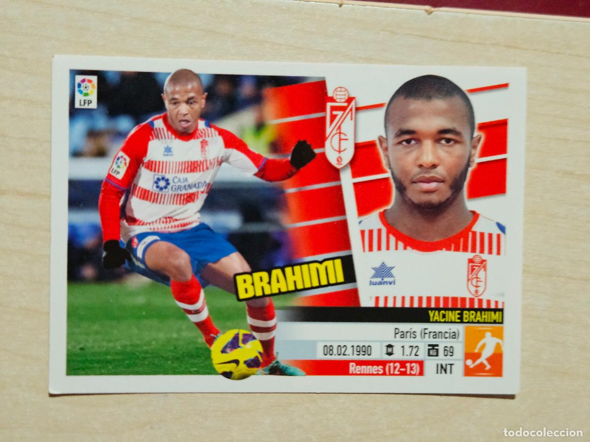 Cartes &agrave; collectionner de Football: CROMO N&ordm; 10 BRAHIMI - ESTE 2013 14 - 13 14 - CROMO SIN PEGAR - GRANADA
