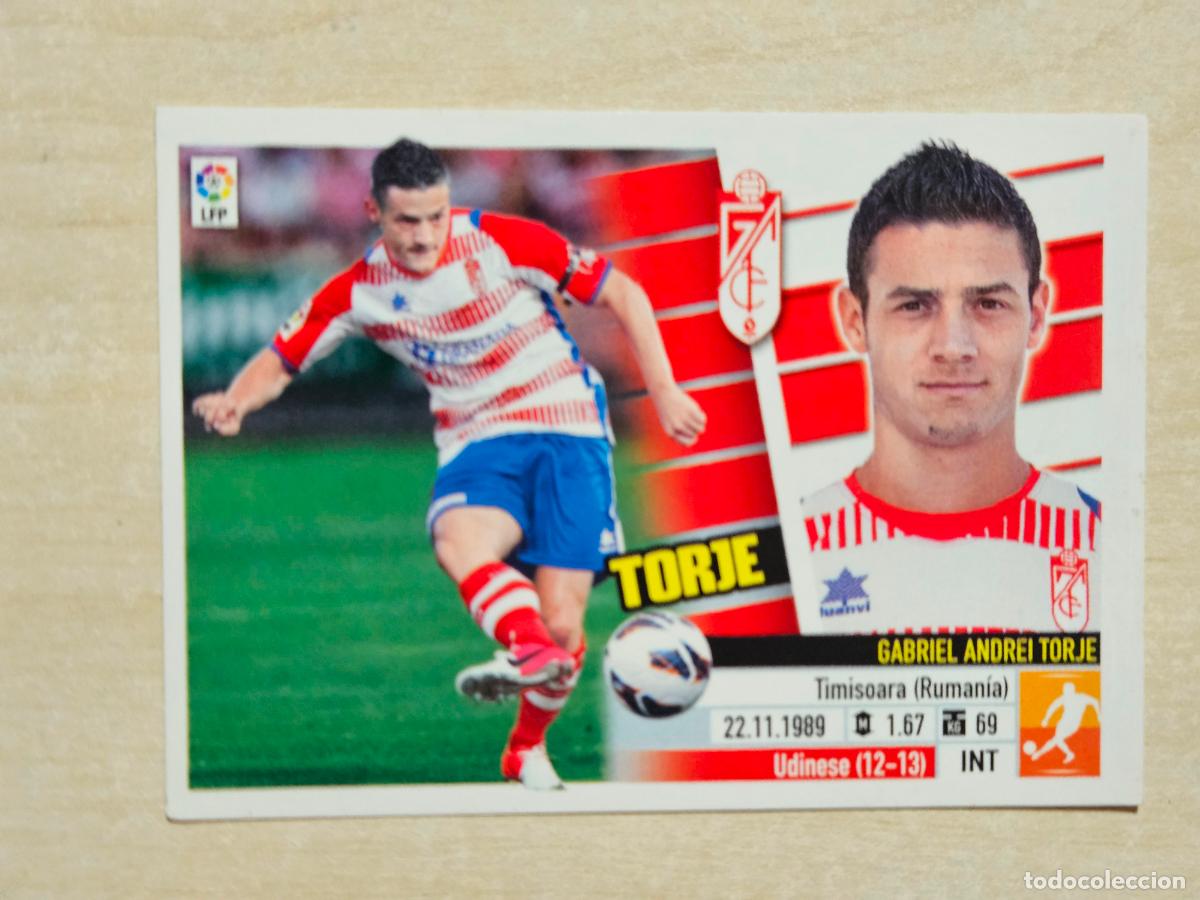 Cartes &agrave; collectionner de Football: CROMO N&ordm; 12 TORJE - ESTE 2013 14 - 13 14 - CROMO SIN PEGAR - GRANADA
