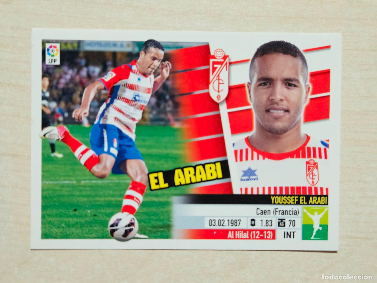 Cromos de F&uacute;tbol: CROMO N&ordm; 14 EL ARABI - ESTE 2013 14 - 13 14 - CROMO SIN PEGAR - GRANADA