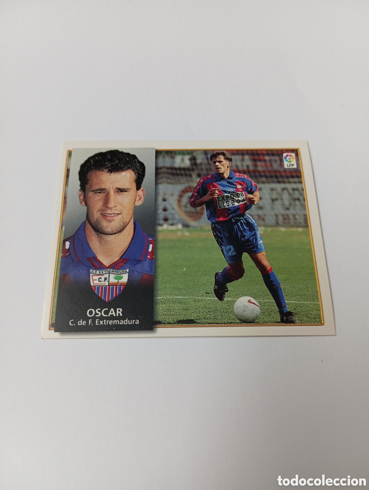 Cromos de F&uacute;tbol: OSCAR Extremadura Liga Este 1998 1999 NUEVO SIN PEGAR 98 99