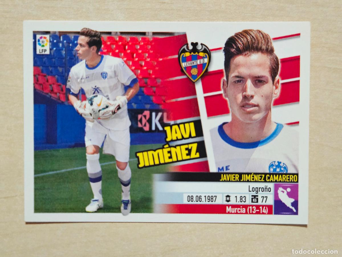 Cromos de F&uacute;tbol: CROMO N&ordm; 2 JAVI JIMENEZ - ESTE 2013 14 - 13 14 - CROMO SIN PEGAR - LEVANTE
