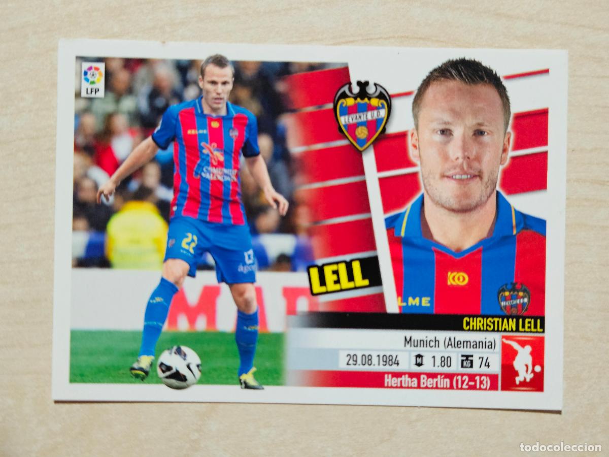 Cromos de F&uacute;tbol: CROMO N&ordm; 3A LELL - ESTE 2013 14 - 13 14 - CROMO SIN PEGAR - LEVANTE