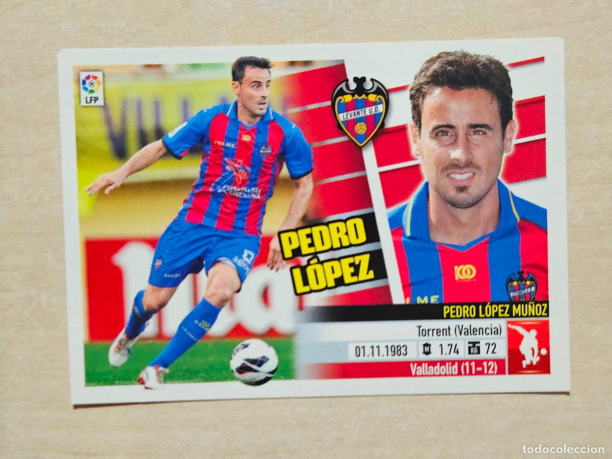 Cromos de F&uacute;tbol: CROMO N&ordm; 3B PEDRO LOPEZ - ESTE 2013 14 - 13 14 - CROMO SIN PEGAR - LEVANTE