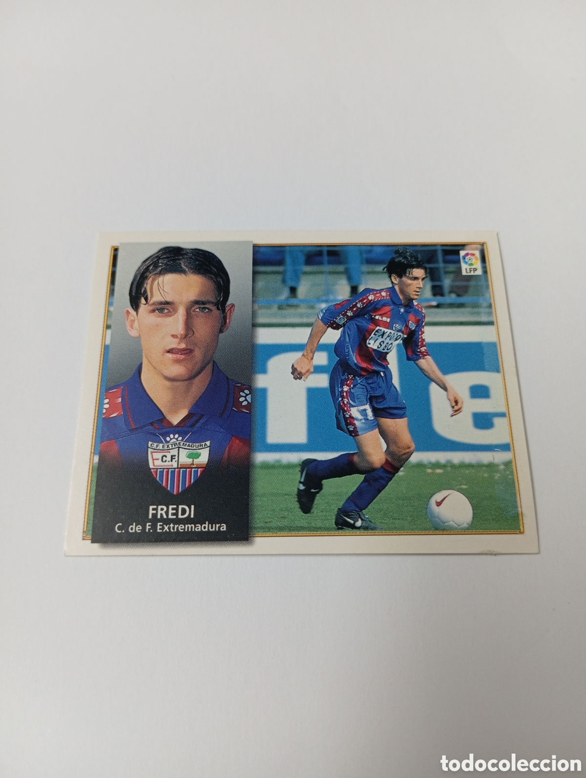 Cromos de F&uacute;tbol: FREDI Extremadura Liga Este 1998 1999 NUEVO SIN PEGAR 98 99