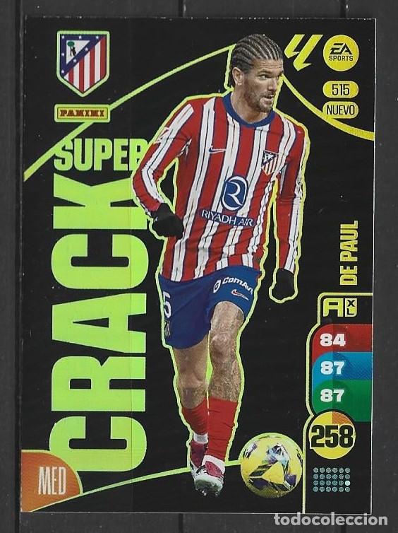 Cromos de F&uacute;tbol: Adrenalyn 24/25 - De Paul - N&ordm; 515 - Atl&eacute;tico ( Nuevo Super Crack )