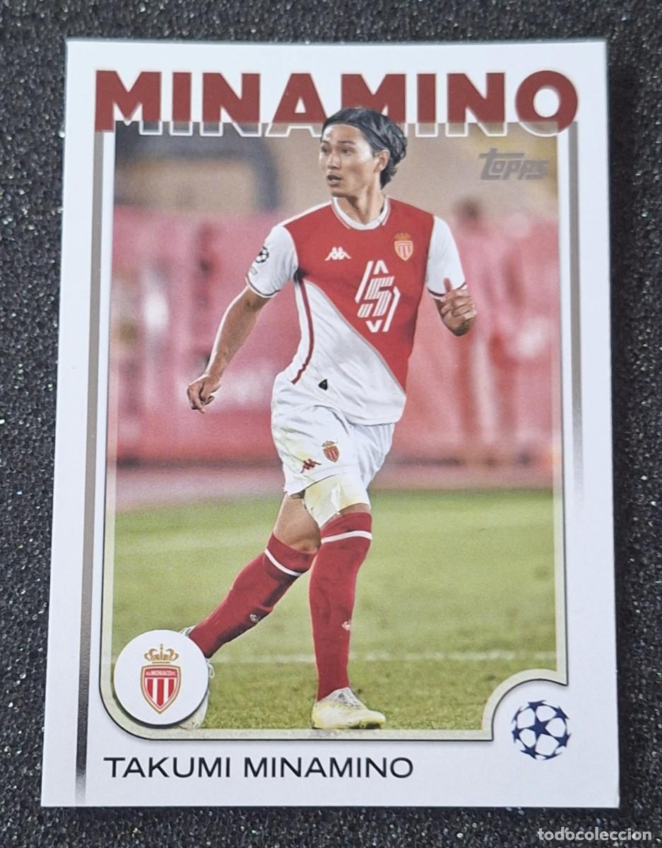 Fu&szlig;ball-Sticker: Takumi Minamino AS Monaco Topps Soccer