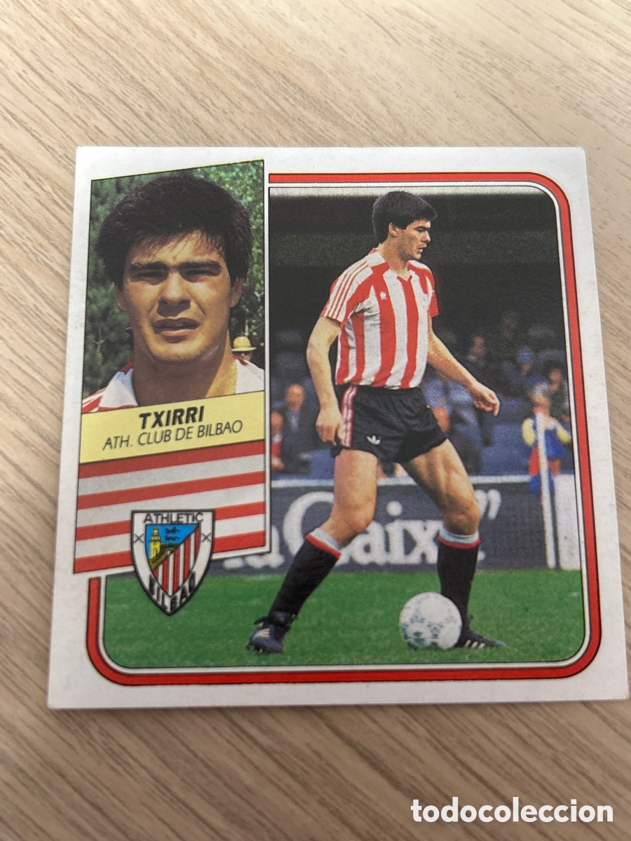 Fu&szlig;ball-Sticker: TXIRRI ATHLETIC BILBAO LIGA ESTE 1989 1990 89 90 SIN PEGAR NUNCA PEGADO