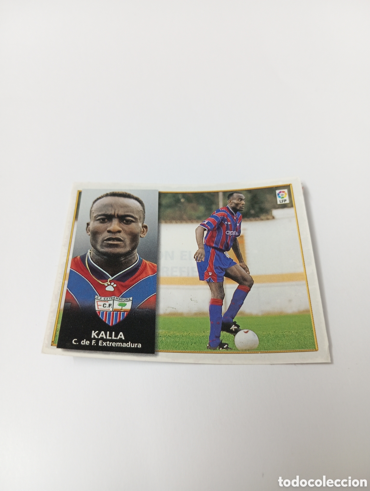 Fu&szlig;ball-Sticker: KALLA COLOCA Extremadura Liga Este 1998 1999 PANINI 98 99