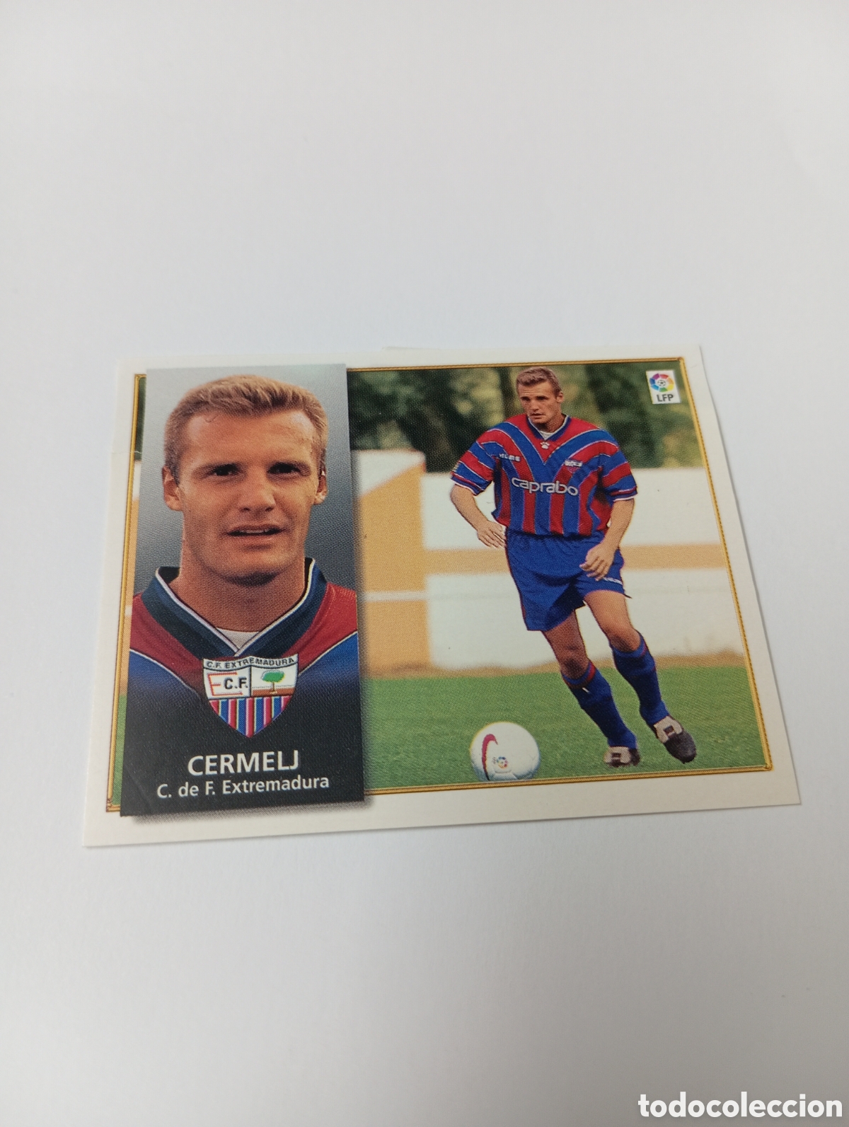 Cartes &agrave; collectionner de Football: CERMELJ COLOCA Extremadura Liga Este 1998 1999 Panini 98 99