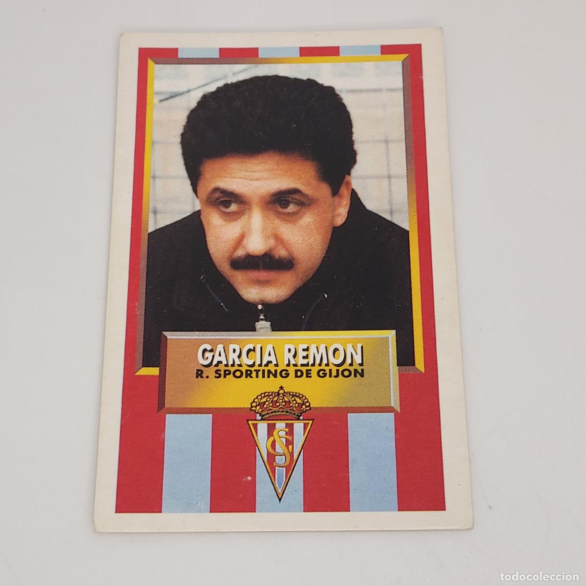 Cromos de F&uacute;tbol: CROMO GARCIA REMON R. SPORTING DE GIJON 1993 1994 93 94 EDICIONES ESTE CARTON SIN PEGAR