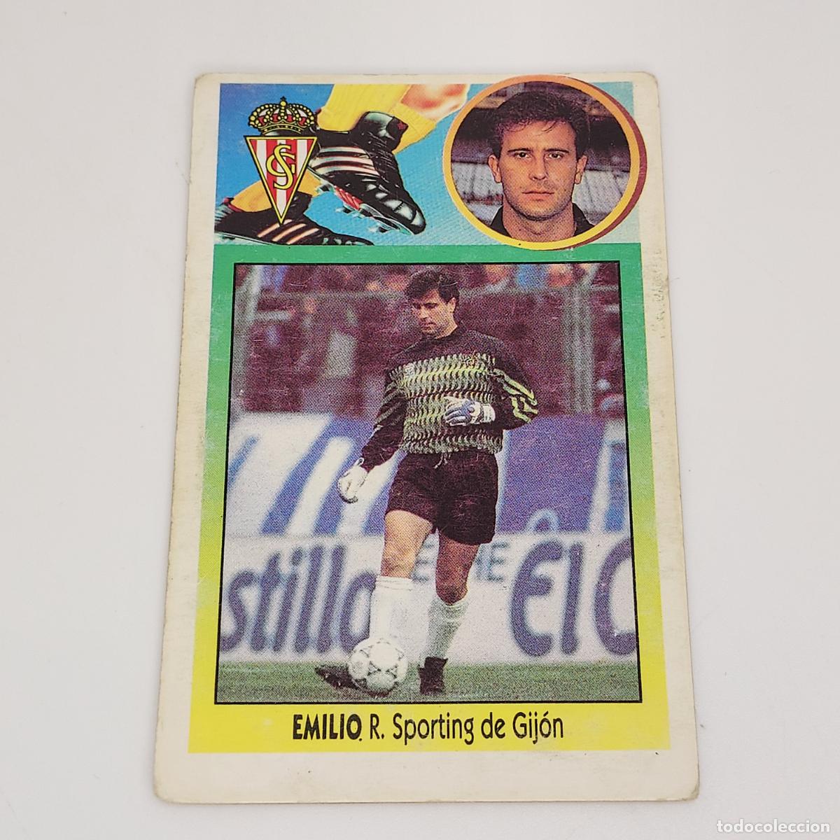 Cromos de F&uacute;tbol: CROMO EMILIO R. SPORTING DE GIJON 1993 1994 93 94 EDICIONES ESTE CARTON SIN PEGAR