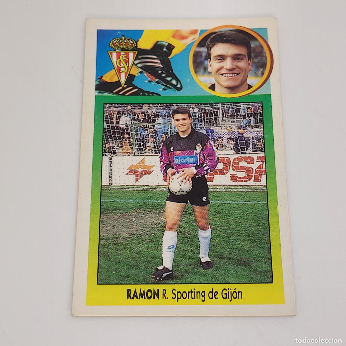 Cromos de F&uacute;tbol: CROMO RAMON R. SPORTING DE GIJON 1993 1994 93 94 EDICIONES ESTE CARTON SIN PEGAR