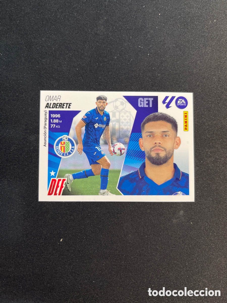 Cromos de F&uacute;tbol: Alderete 7 Getafe Liga Este 2025 2026 25 26