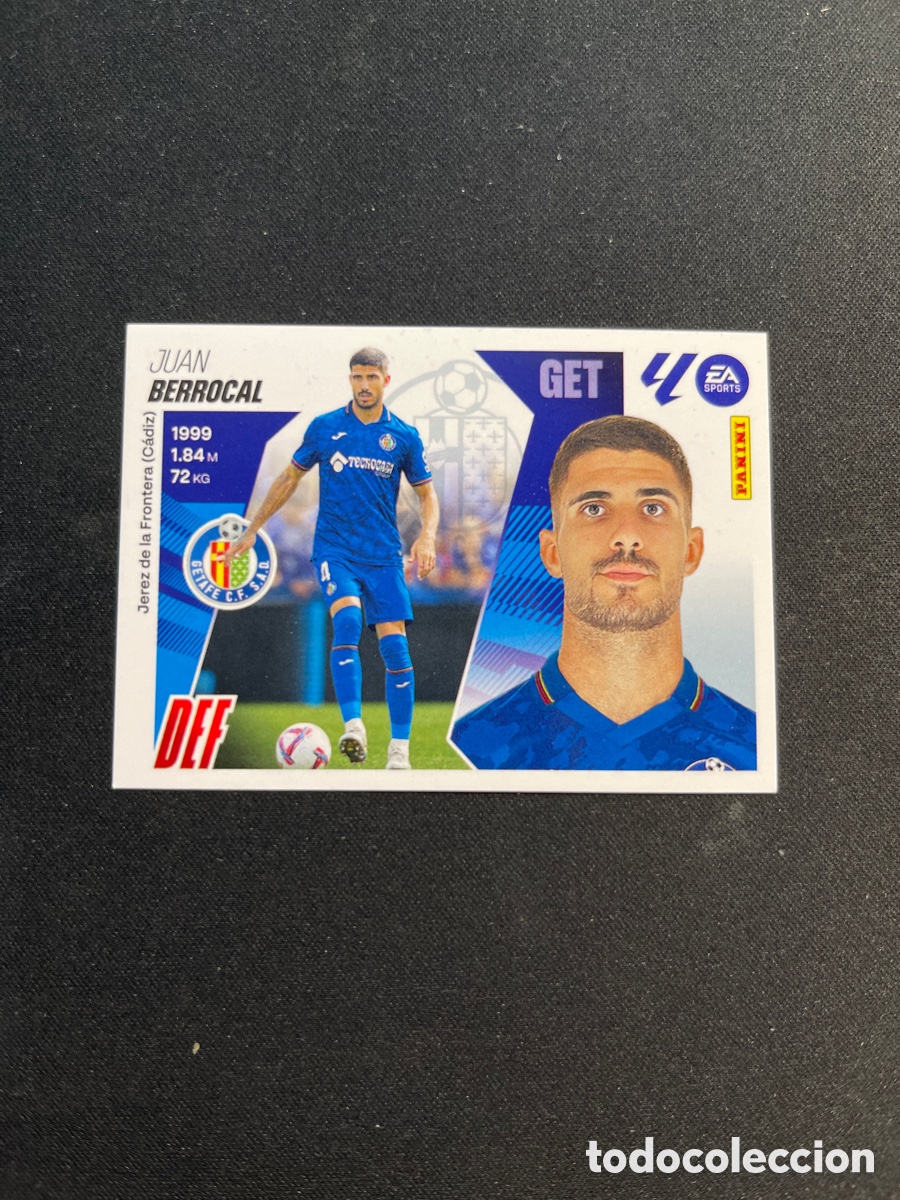 Cromos de F&uacute;tbol: Berrocal 9B Getafe Liga Este 2025 2026 25 26