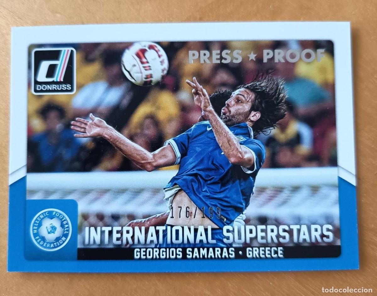 Cromos de F&uacute;tbol: SAMARAS (GRECIA) 176/299 NUMERADA PANINI DONRUSS 2015