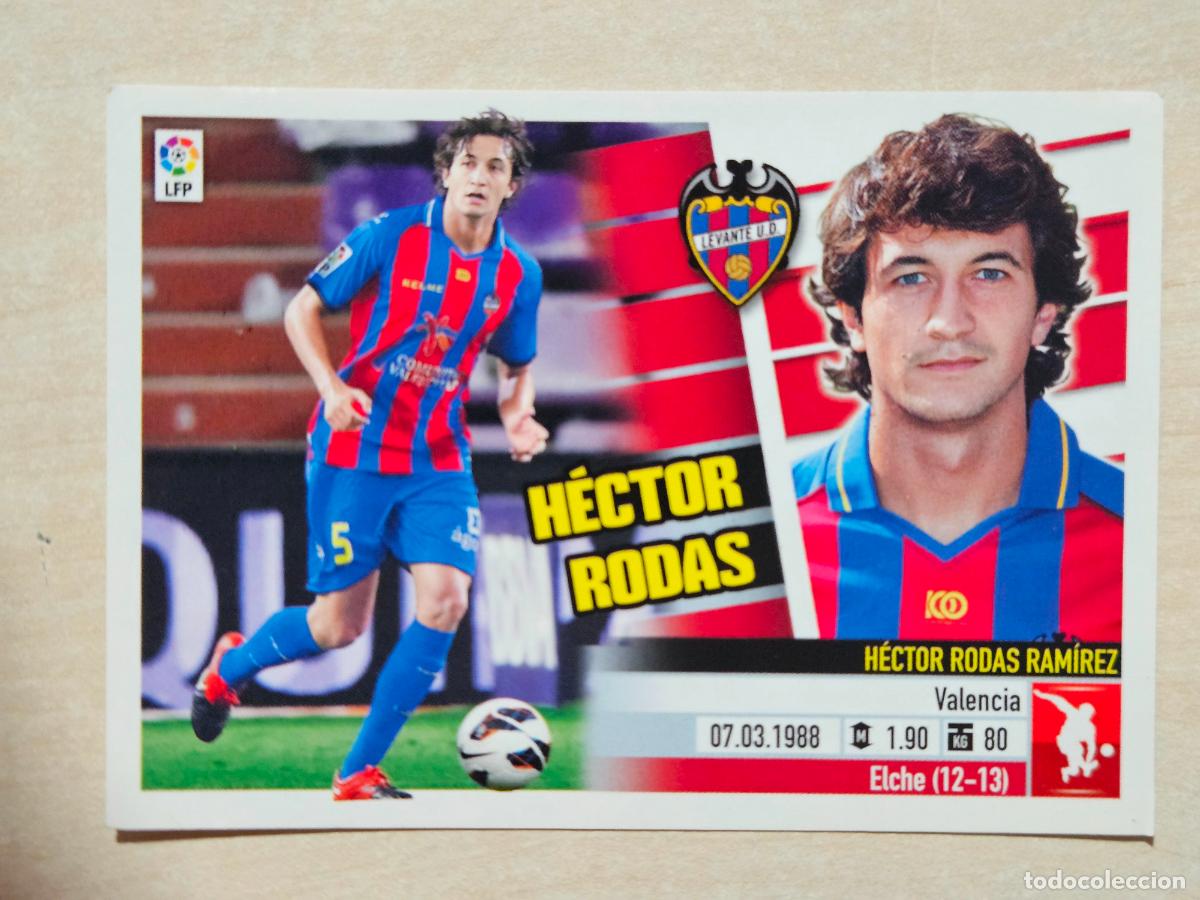 Cromos de F&uacute;tbol: CROMO N&ordm; 5B HECTOR RODAS - ESTE 2013 14 - 13 14 - CROMO SIN PEGAR - LEVANTE