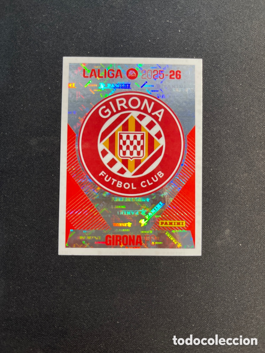 Cromos de Futebol: Escudo 1 Girona Liga Este 2025 2026 25 26