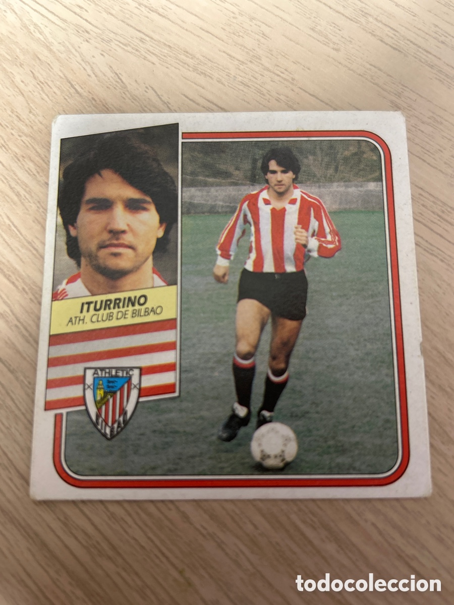 Cromos de Futebol: ITURRINO FICHAJE 2 ATHLETIC BILBAO LIGA ESTE 1989 1990 89 90 SIN PEGAR NUNCA PEGADO